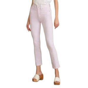 Veronica Beard Carly High Rise Kick Flare Acid Wash Lavender Jeans Women’s SZ 23